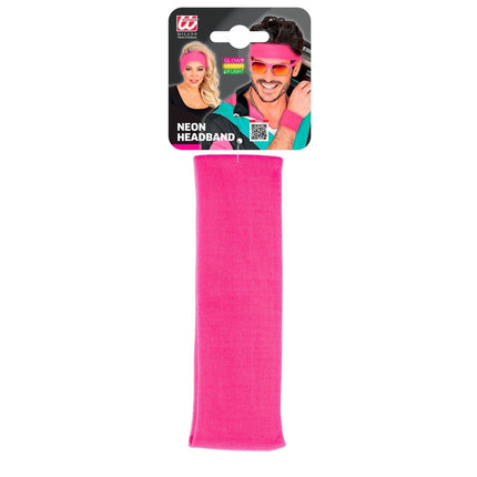 Neon Roze Hoofdband van Widmann koop je bij Partywinkel