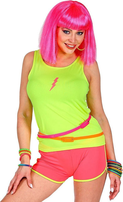 Neon Roze Riem Smal van Widmann koop je bij Partywinkel