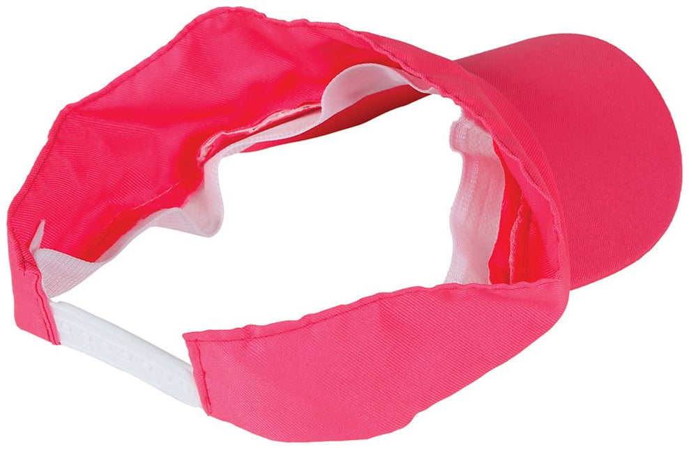 Neon Roze Zonneklep van Fiestas Guirca koop je bij Partywinkel