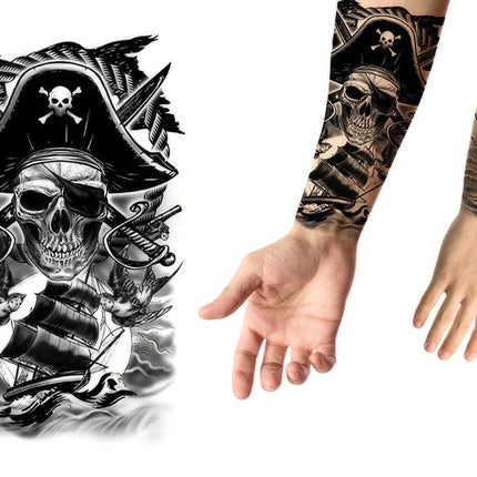 Nep Tattoo Piraten 30cm van Fiestas Guirca koop je bij Partywinkel