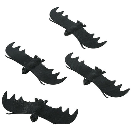 Nep Vleermuizen 11cm 4st van Fiestas Guirca koop je bij Partywinkel