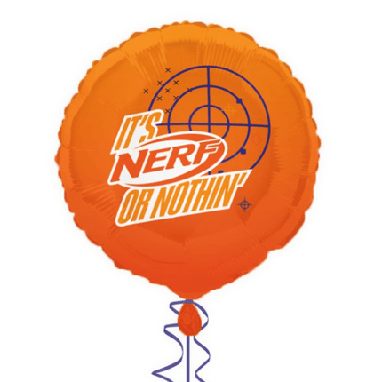 Nerf Folieballon Leeg 46cm van Unique koop je bij Partywinkel