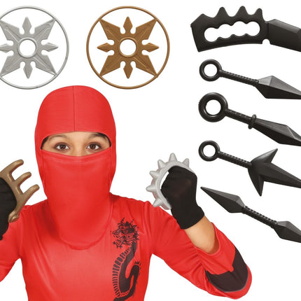Ninja Accessoireset 10 delig van Fiestas Guirca koop je bij Partywinkel