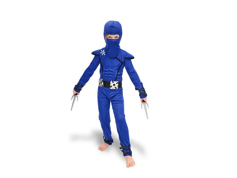 Ninja Pak Blauw Kind 3 delig van Partydeco koop je bij Partywinkel