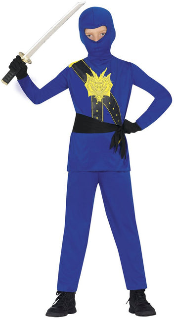 Ninja Kostuum Blauw Jongen van Fiestas Guirca koop je bij Partywinkel