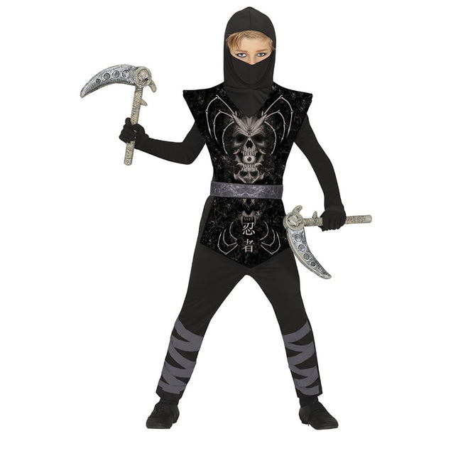Ninja Kostuum Kind Zwart van Fiestas Guirca koop je bij Partywinkel