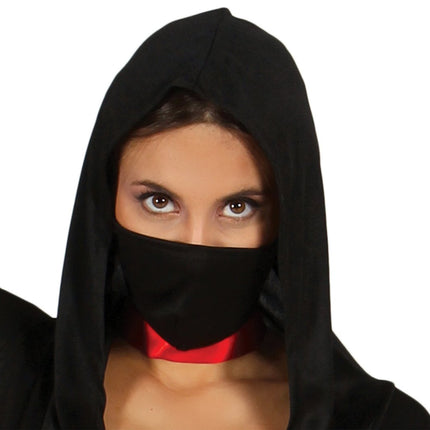 Ninja Kostuum Zwart Dames van Fiestas Guirca koop je bij Partywinkel