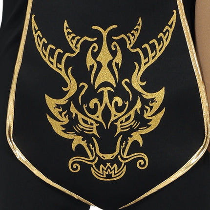 Ninja Pak Zwart Goud Meisje van Fiestas Guirca koop je bij Partywinkel