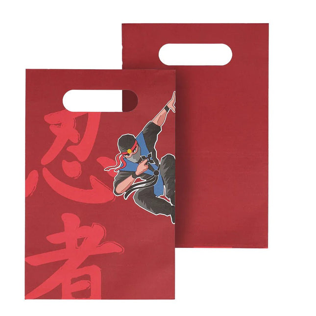 Ninja Uitdeeltasjes 23cm van Boland koop je bij Partywinkel