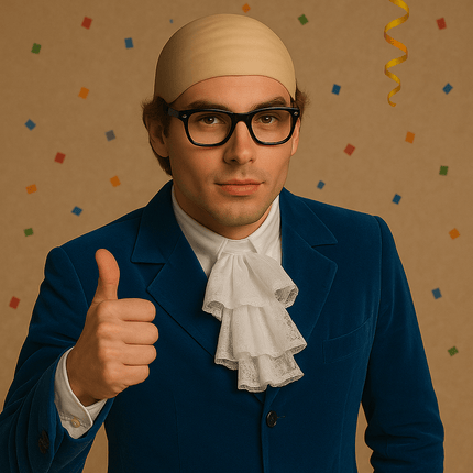 Nude Pruik Kaal van PartyXclusive koop je bij Partywinkel