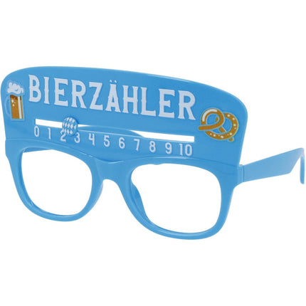 Oktoberfest Bril Bierzähler van Folat koop je bij Partywinkel