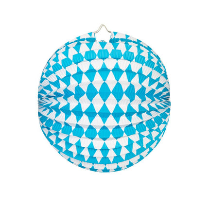 Oktoberfest Lampion Rond 25cm van WeFiesta koop je bij Partywinkel