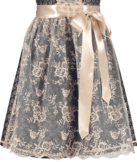 Oktoberfest Schort Goud Roze Dames van Haus Huberts koop je bij Partywinkel