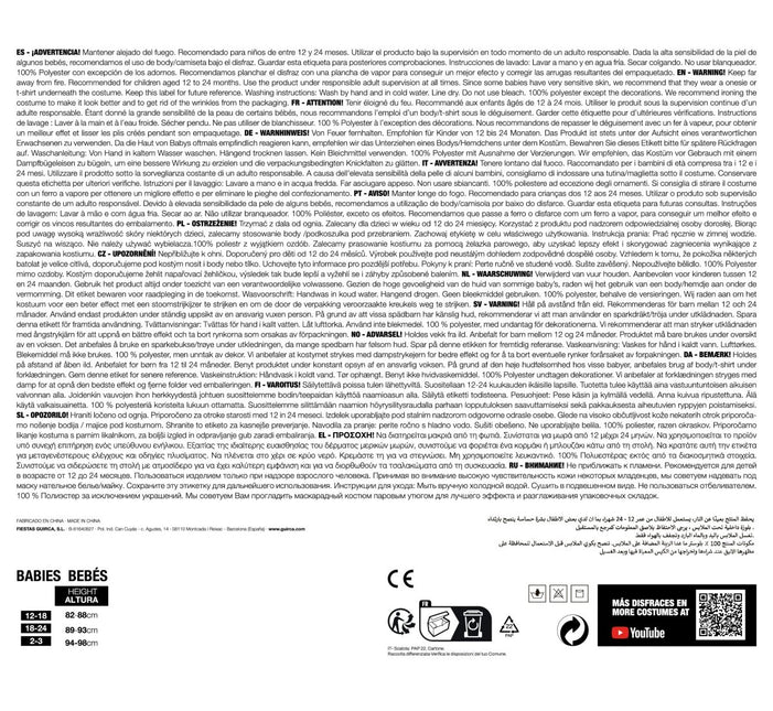 Olifanten Kostuum Baby van Fiestas Guirca koop je bij Partywinkel