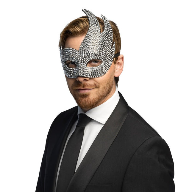 Oogmasker Rhinestone diva van Boland koop je bij Partywinkel