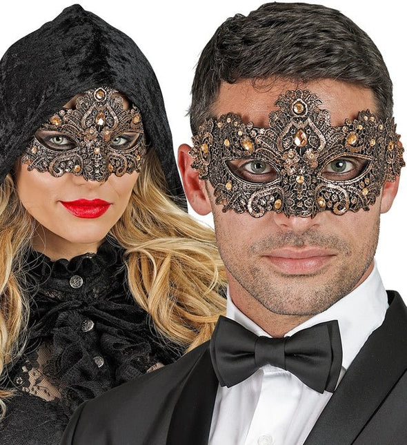 Oogmasker Theater Brons van Widmann koop je bij Partywinkel