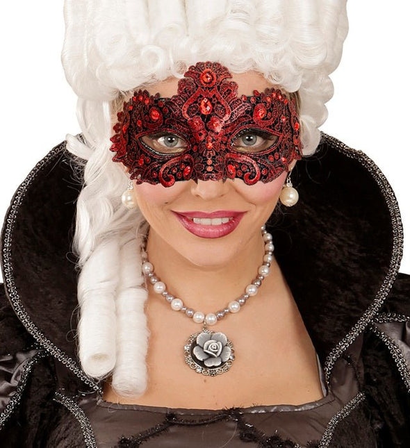 Oogmasker Theater Rood van Widmann koop je bij Partywinkel