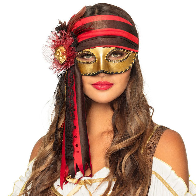Oogmasker Venice Donna Pirata van Boland koop je bij Partywinkel