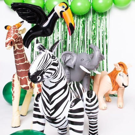 Opblaas Zebra 60cm van Folat koop je bij Partywinkel