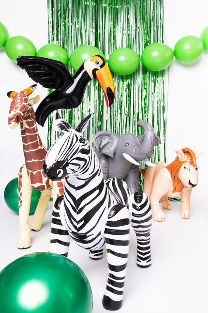 Opblaas Zebra 60cm van Folat koop je bij Partywinkel