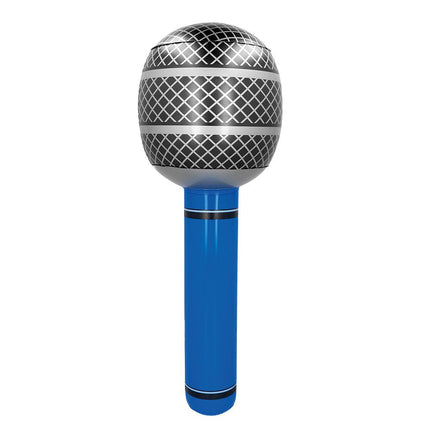 Opblaasbaar Microfoon 70cm van Boland koop je bij Partywinkel