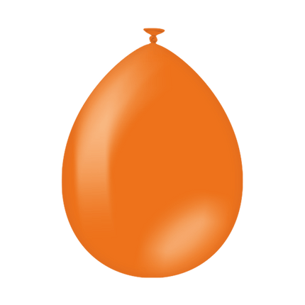 Oranje Ballonnen Pastel 30cm 10st van Paper Dreams koop je bij Partywinkel