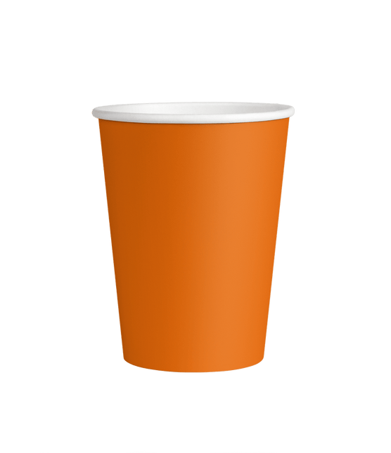 Oranje Bekers 7cm 8st van Paper Dreams koop je bij Partywinkel