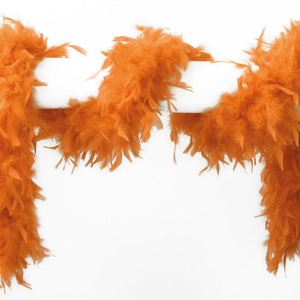 Oranje Boa Lang 1,8m van Wilbers & Wilbers koop je bij Partywinkel