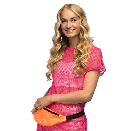 Oranje Heuptasje Pailletten van Boland koop je bij Partywinkel