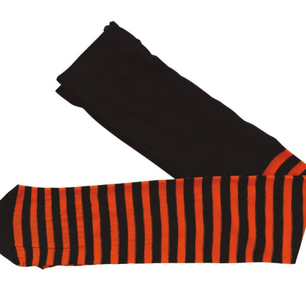 Oranje Legging Gestreept Kind van Fiestas Guirca koop je bij Partywinkel