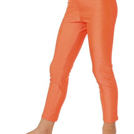Oranje Legging Kind van Wilbers & Wilbers koop je bij Partywinkel