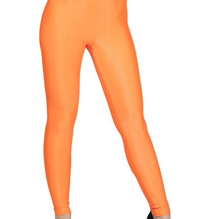 Oranje Legging Neon van Wilbers & Wilbers koop je bij Partywinkel