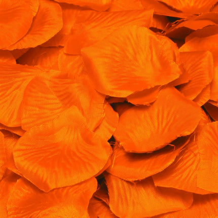 Oranje Rozenblaadjes 144st van Folat koop je bij Partywinkel