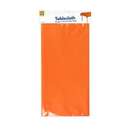 Oranje Tafelkleed 2,74m van Paper Dreams koop je bij Partywinkel