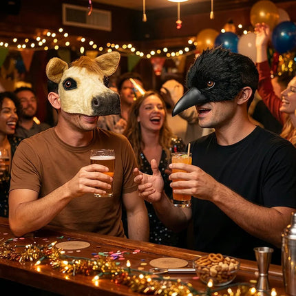 Paard Masker Bruin van Boland koop je bij Partywinkel