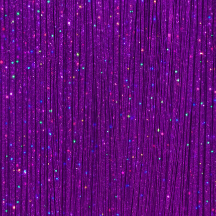 Paars Hair Extension Glitters 50cm 3st van Fiestas Guirca koop je bij Partywinkel