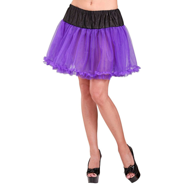 Paars Tutu Kort van Widmann koop je bij Partywinkel