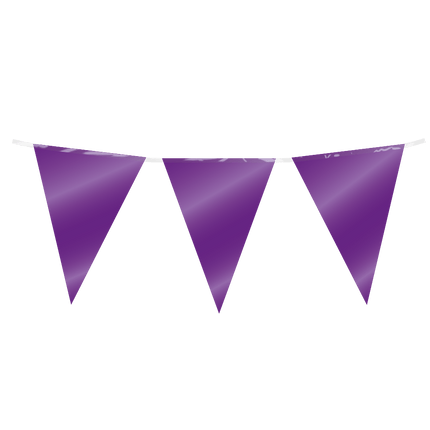 Paarse Slinger Metallic 10m van Paper Dreams koop je bij Partywinkel