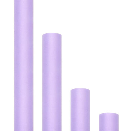 Paarse Tule Rol 15cm 9m van Partydeco koop je bij Partywinkel