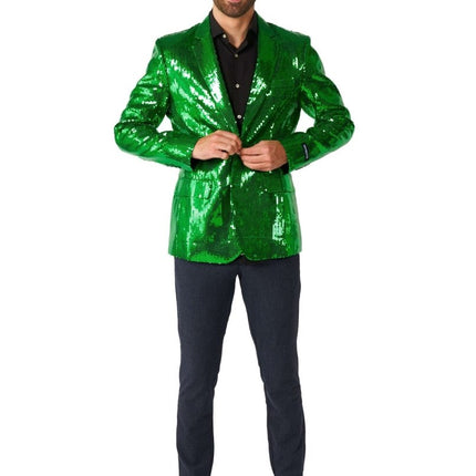 Paillet Green Blazer Heren Suitmeister van Suitmeister koop je bij Partywinkel
