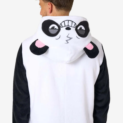 Panda Onesie Zwart Wit van OppoSuits koop je bij Partywinkel