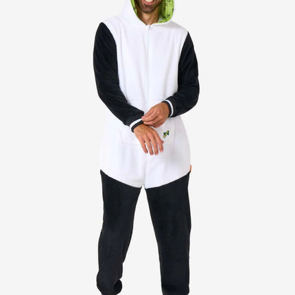 Panda Onesie Zwart Wit van OppoSuits koop je bij Partywinkel