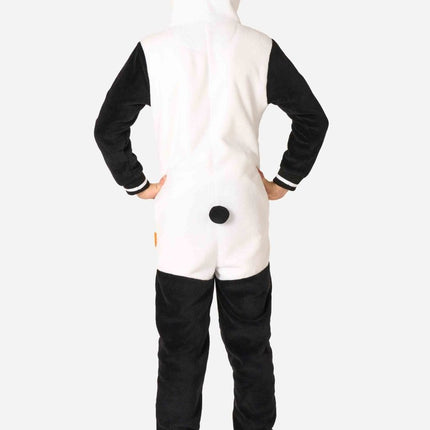 Panda Onesie Zwart Wit Kind van OppoSuits koop je bij Partywinkel