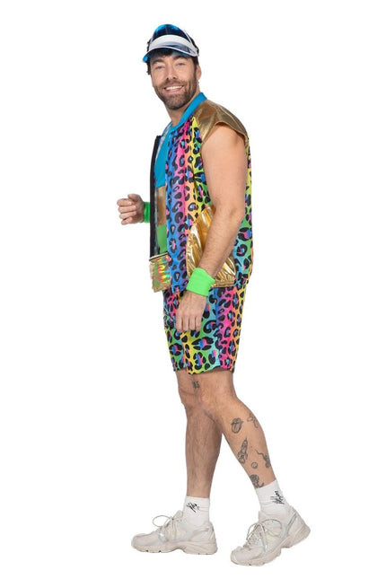 Panter Trainingspak Fout Gekleurd Heren Kort van Wilbers & Wilbers koop je bij Partywinkel