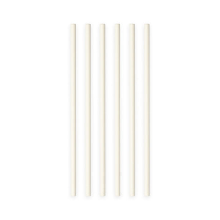 Papieren Witte Rietjes 19,7cm 20st van WeFiesta koop je bij Partywinkel
