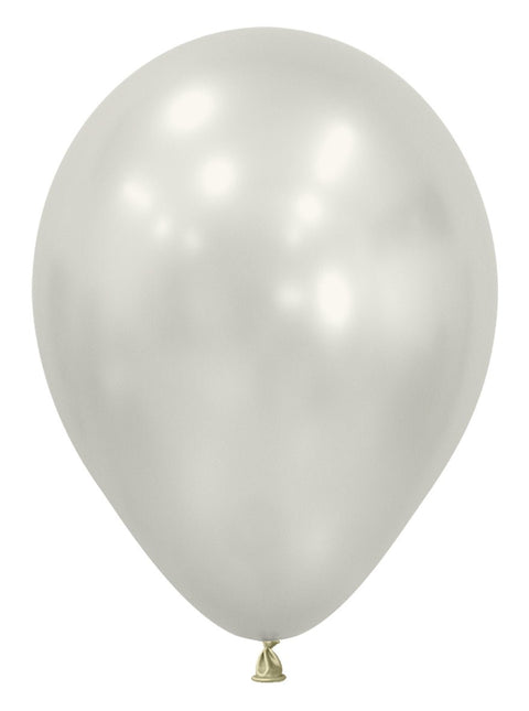 Parelmoeren Ballonnen Metallic 61cm 3st van Sempertex koop je bij Partywinkel
