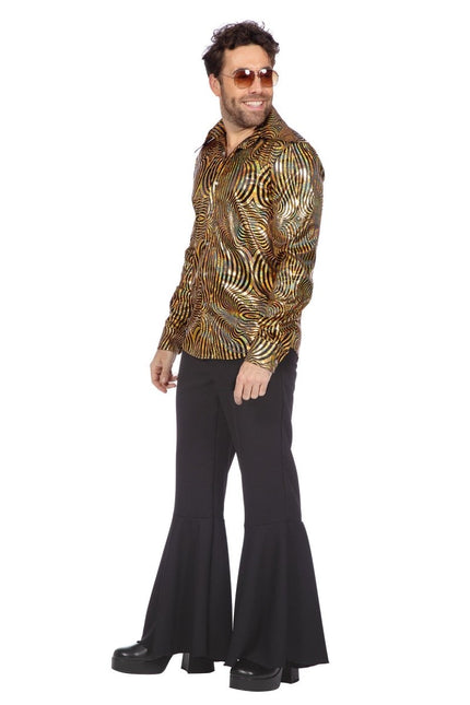 Party blouse disco Goud van Wilbers & Wilbers koop je bij Partywinkel