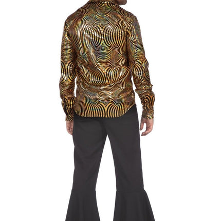 Party blouse disco Goud van Wilbers & Wilbers koop je bij Partywinkel