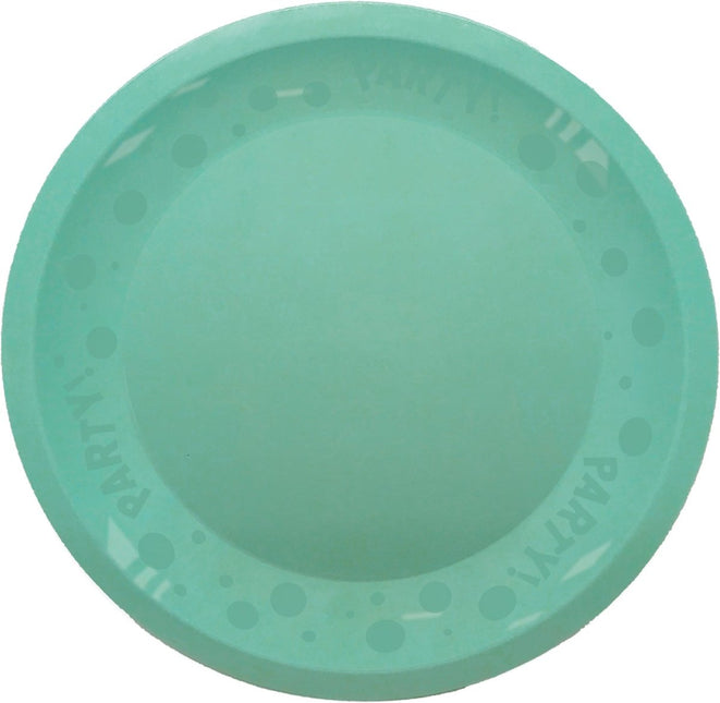 Party Bord Mintgroen Pastel 21cm van Procos koop je bij Partywinkel