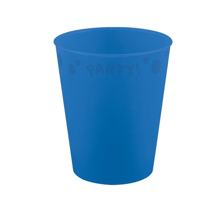Party Reusable Bright Colors Party Reusable Cup 250Ml Bright Blue 1St van Procos koop je bij Partywinkel
